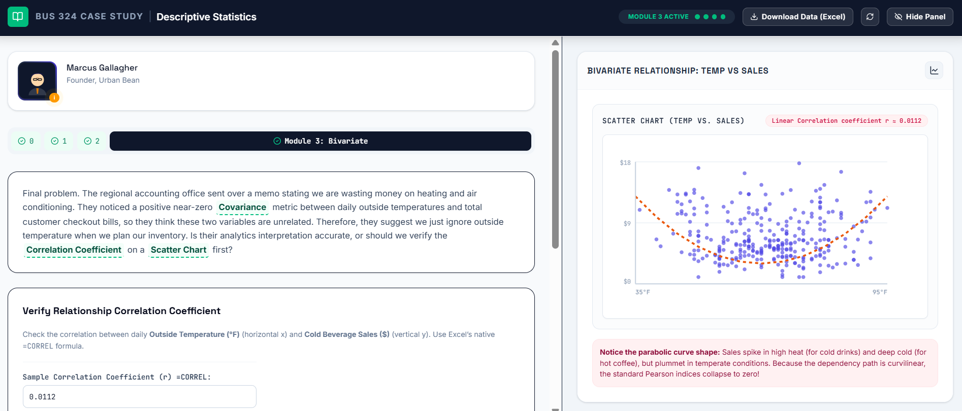 Descriptive Statistics Case Study